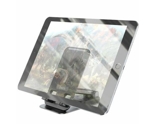 Тримач для мобільного HOCO PH50 Ivey folding rotatable desktop holder Black