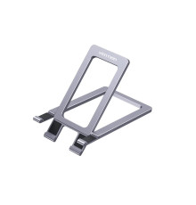 Тримач для телефону Vention Portable Cell Phone Stand Holder for Desk Aluminum Alloy Type Gray (KCZH0)