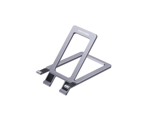 Тримач для телефону Vention Portable Cell Phone Stand Holder for Desk Aluminum Alloy Type Gray (KCZH0)