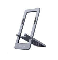 Тримач для мобільного BOROFONE BH112 Kerry metal folding desktop stand Metal Gray