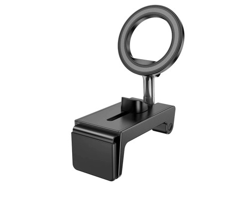 Тримач для телефона HOCO H62 Nimble ring magnetic travel stand Black (6942007639248)