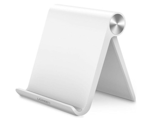 Тримач для телефонапланшету UGREEN LP115 Multi-Angle Adjustable Portable Stand for iPad (White) (UGR-30485)