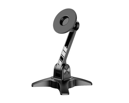 Тримач для мобільного HOCO HD2 Joy ring magnetic desktop stand Black