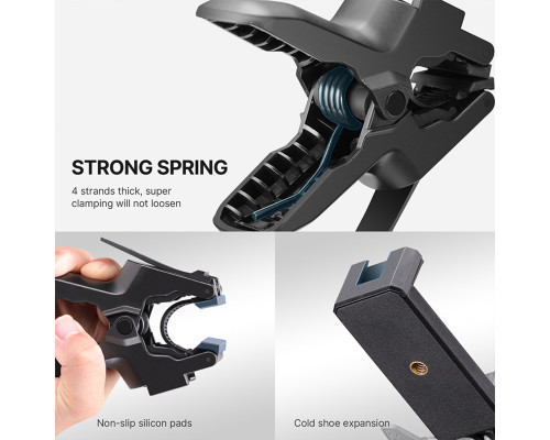 Тримач для телефону U-select Clamp Phone Mount with Adjustable Gooseneck (UV-2997 MP-4)