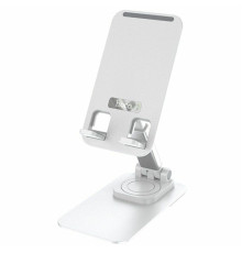 Тримач для мобільного HOCO PH50 Ivey folding rotatable desktop holder White