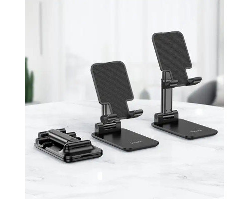 Тримач для мобільного HOCO PH29A Carry folding desktop stand Black