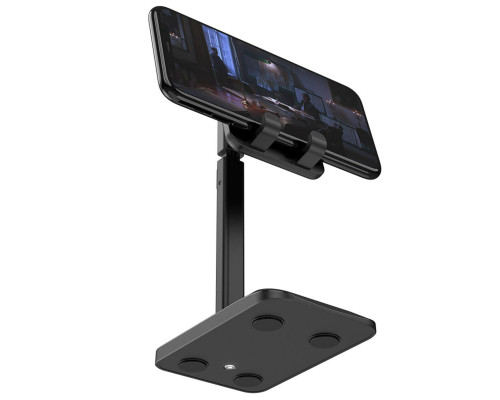 Тримач для мобільного HOCO PH27 Stable telescopic desktop stand Black