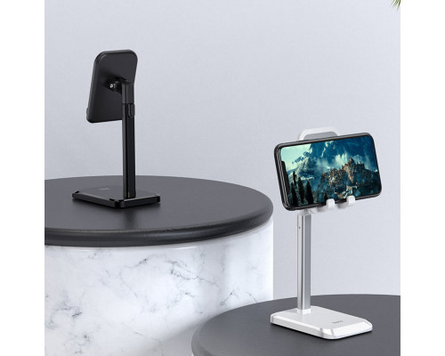 Тримач для мобільного HOCO PH27 Stable telescopic desktop stand Black