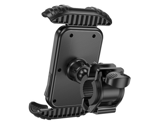 Велотримач для телефона BOROFONE BH105 Crown bicycle motorcycle universal holder Black (6941991108600)