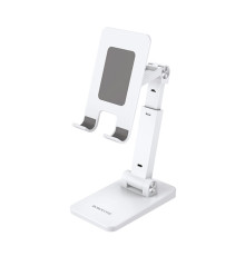 Тримач для мобільного BOROFONE BH57 Exclusive double folding desktop stand White