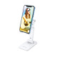 Тримач для мобільного BOROFONE BH57 Exclusive double folding desktop stand White