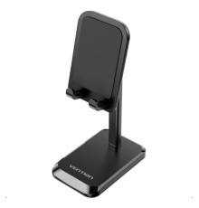 Тримач для телефону Height Adjustable Desktop Cell Phone Stand Black Aluminum Alloy Type (KCQB0)