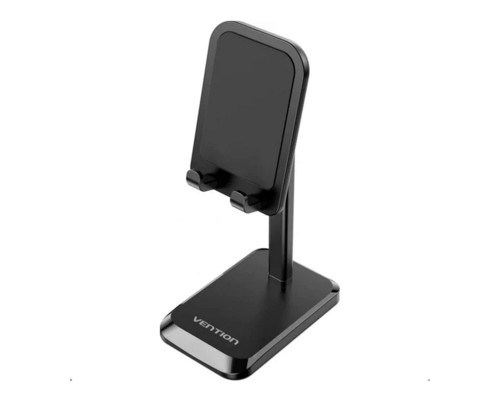 Тримач для телефону Height Adjustable Desktop Cell Phone Stand Black Aluminum Alloy Type (KCQB0)