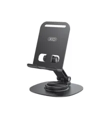 Настільний тримач XO C151 Metal 360° Rotating Desktop Cell Phone Holder Чорний дефект пакування mag-2000001578094147259