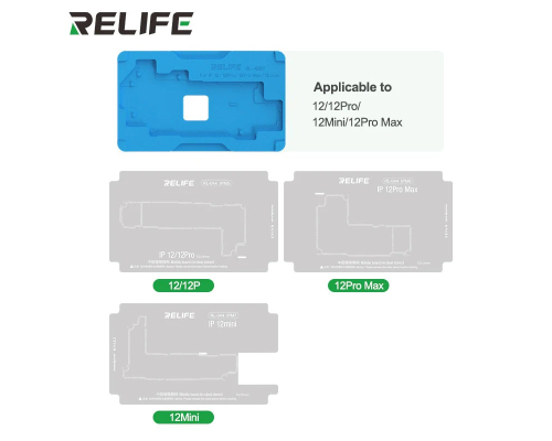 Тримач BGA трафаретів RELIFE RL-601T (iP X- iP17 Pro Max) PLS-00-00158326