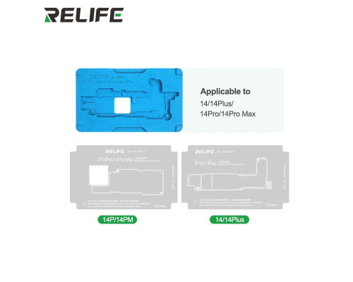 Тримач BGA трафаретів RELIFE RL-601T (iP X- iP17 Pro Max) PLS-00-00158326