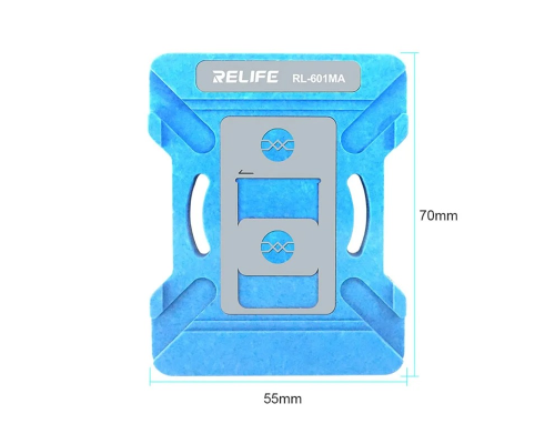 Тримач BGA трафаретів RELIFE RL-601MA та набір трафаретів(CPU A8-A18 Pro) PLS-00-00154395