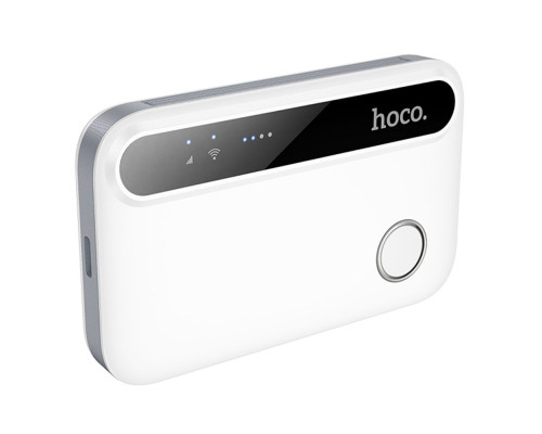 Модем Hoco HI41 Portable Mobile WiFi Transmitter (free sim) Колір Білий 6942007647984 ma37179_3610614