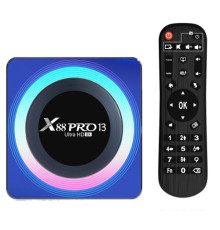 ТВ Приставка X88 PRO RK3528 4/32 13 8K Колір Синій 2020000372585
