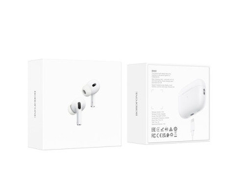 Навушники бездротові BOROFONE BW82 True wireless stereo headset білі mag-6941991114960142763