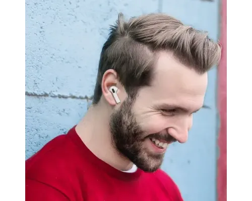 Навушники бездротові BOROFONE BW90 True wireless stereo headset TWS білі mag-6941991123207152217