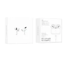 Навушники бездротові BOROFONE BW90 True wireless stereo headset TWS білі mag-6941991123207152217