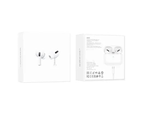 Навушники бездротові BOROFONE BW90 True wireless stereo headset TWS білі mag-6941991123207152217