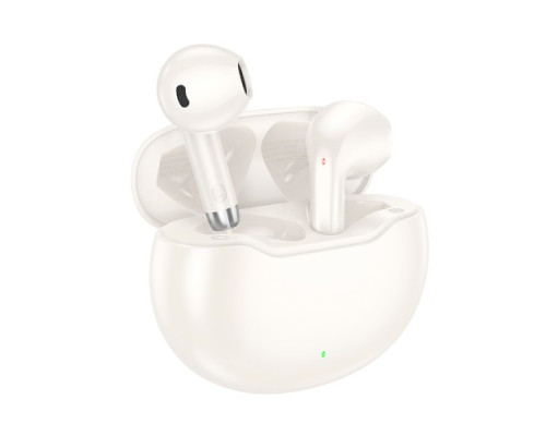Навушники бездротові HOCO EW61 June true wireless BT5.3/7hours Milky White mag-6942007617581137219