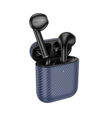 Навушники бездротові HOCO EW41 Plus True wireless stereo headset CARBON ver. BT5.3/6hours Blue mag-6942007623308137337