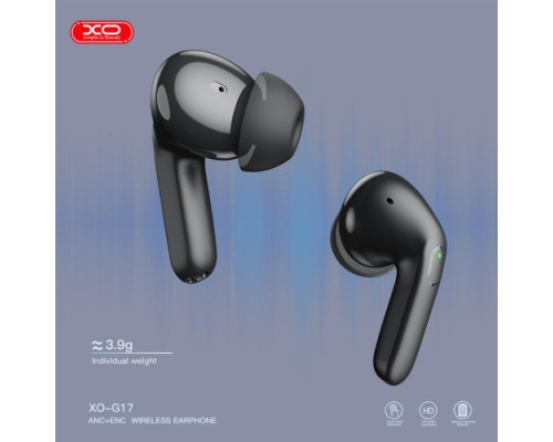 Навушники бездротові XO G17 Avatar Dual Mic Bluetooth Headphones Чорні mag-6920680845545142577