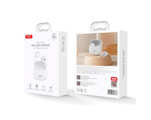 Навушники бездротові XO X33 Yu Jing TWS Bluetooth Headset Білі mag-692068085676360173
