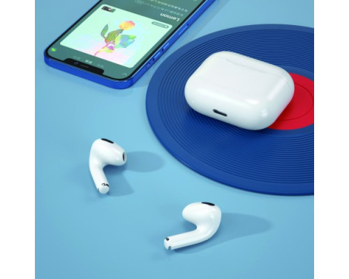 Навушники бездротові XO E10T Simple Version same Airpods 3 without wireless charging function білі mag-6920680824724134571