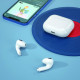 Навушники бездротові XO E10T Simple Version same Airpods 3 without wireless charging function білі mag-6920680824724134571