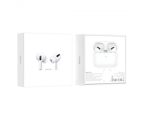 Навушники bluetooth Hoco EW04 Plus TWS white PLS-00-00091717