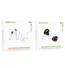 Навушники бездротові BOROFONE BW39 Enjoy true wireless BT headset TWS чорні mag-694199110201129795