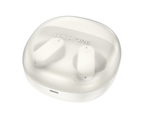 Навушники бездротові BOROFONE BW54 Lucky true wireless BT headset TWS білі mag-694199111134130037