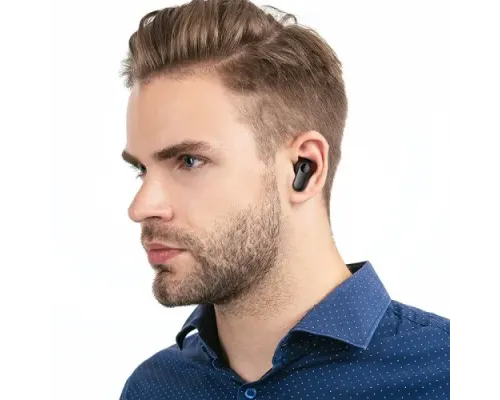 Навушники бездротові BOROFONE BW54 Lucky true wireless BT headset TWS чорні mag-6941991111334145945