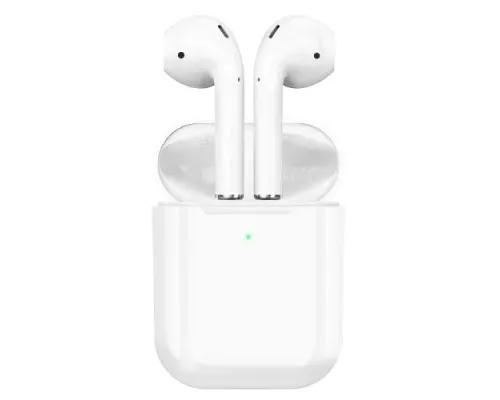 Навушники бездротові BOROFONE BE30 Plus TWS білі mag-6941991114625144898