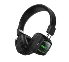 Навушники бездротові HOCO W72 Earl abyss mirror BT headphones black mag-6942007680585154160