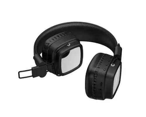 Навушники бездротові HOCO W72 Earl abyss mirror BT headphones black mag-6942007680585154160