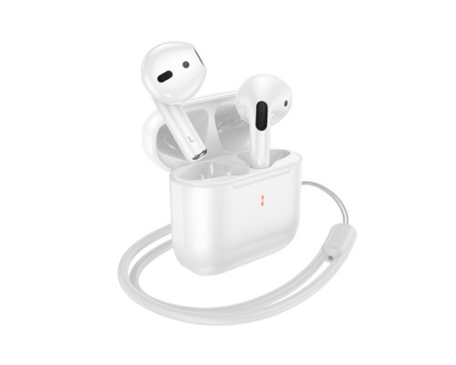 Навушники бездротові HOCO EW53 Lucky true wireless BT headset White mag-6942007600545135637