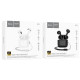Навушники бездротові HOCO EW53 Lucky true wireless BT headset White mag-6942007600545135637