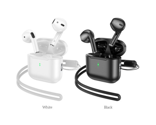 Навушники бездротові HOCO EW53 Lucky true wireless BT headset White mag-6942007600545135637