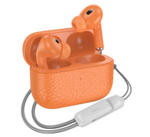Навушники бездротові HOCO EQ9 Duke true wireless BT5.3/7hours Orange mag-6942007617703137221