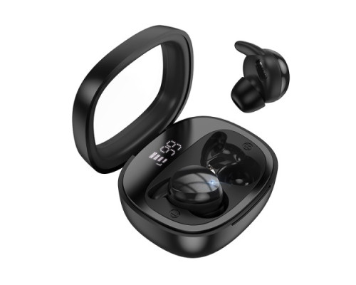 Навушники бездротові HOCO EW65 Shadow true wireless sleep BT headset Black mag-6942007623575137339