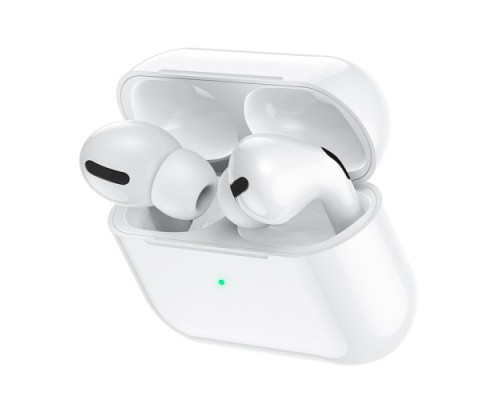 Навушники бездротові HOCO EW68 True wireless ANC+ENC noise cancelling BT5.3/7hours White mag-6942007635554133874