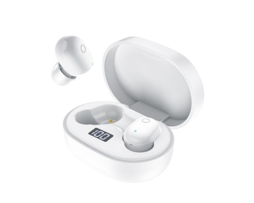 Навушники бездротові BOROFONE BW06 Manner true TWS білі mag-6974443380477140490