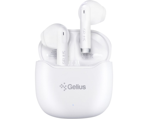 Навушники bluetooth Gelius Basic 2 GP-TWS048 white PLS-00-00161791