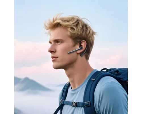 Bluetooth гарнітура HOCO E90 Liya ENC noise reduction BT headset Black mag-6942007680547154149