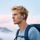 Bluetooth гарнітура HOCO E90 Liya ENC noise reduction BT headset Black mag-6942007680547154149